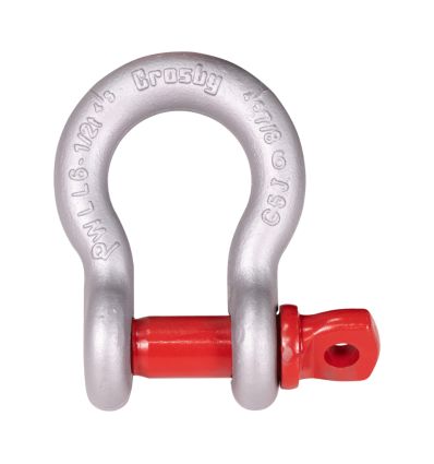 Manille lyre axe vissé 0,33 à 55 t