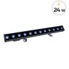 Barre d'éclairage extérieure 12 x 2 W avec pictogramme