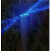 Mise en situation Potelet flexible lumineux solaire LED bleue