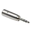 Adaptateur xlr vers jack - Connecteur mâle / mâle stéréo