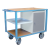Servante d'atelier mobile avec placard, 500 kg