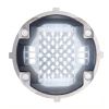 Plot routier solaire LED encastré 50 tonnes Blanc
