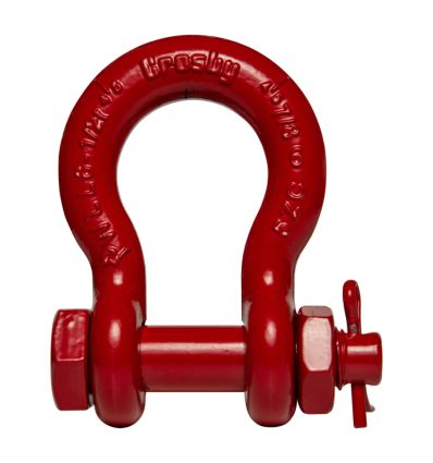 Manille lyre axe boulonné acier