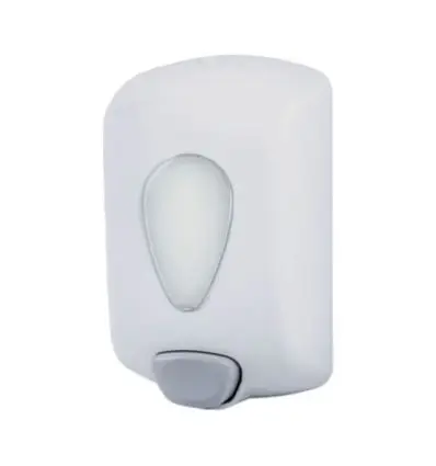 Distributeur de savon manuel mural 0,7 L blanc