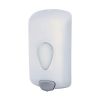 Distributeur de savon manuel mural 1 L blanc