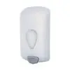Distributeur de savon manuel mural 1 L blanc