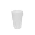 Photo : Verre cocktail plastique réutilisable 40 cl - Logo simple - 1 couleur
