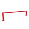 Lisse pour délimitation espace verts rouge vif sur platine 