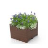 Jardinière en plastique recyclé 950 x 950 x 720 mm