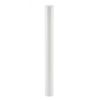 Potelet à mémoire de forme Plat Blanc RAL 9010