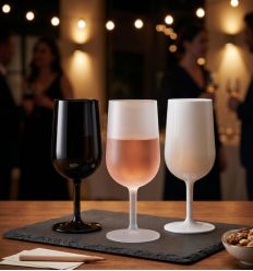 Verre à vin réutilisable