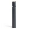 Potelet à mémoire de forme lumineux 1 gorge Gris anthracite RAL 7016