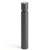 Potelet à mémoire de forme lumineux 1 gorge Gris graphite RAL 7024
