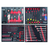 Servante atelier Drakkar 176 outils