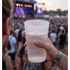 Gobelet réutilisable lors d'un festival