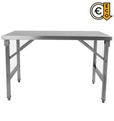 Table inox pliante professionnelle