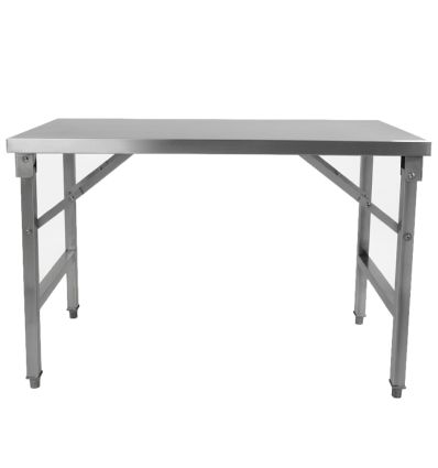 Table pliable en inox