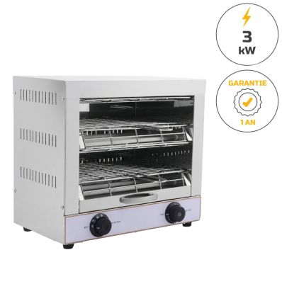 Toaster double professionnel
