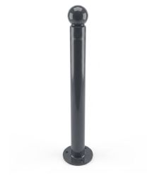 Potelet Boule sur platine Gris anthracite