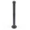 Potelet Boule sur platine Gris anthracite
