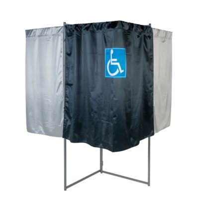 Isoloir 3 cabines dont 1 PMR 