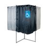 Isoloir 3 cabines dont 1 PMR 