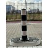 Ilot de circulation compact noir