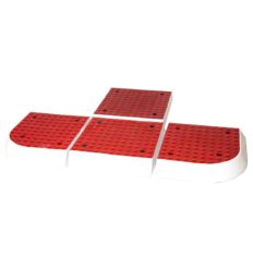 Ilot modulable en caoutchouc