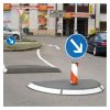 Ilot de circulation en caoutchouc