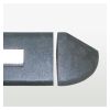 Bordure de circulation élastique angle noire