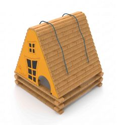Cabane aire de jeu en bois Magique
