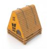 Cabane aire de jeu en bois Magique