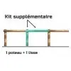 Kit Complet Glissière de Sécurité en Bois et Métal