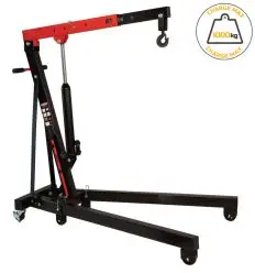 Grue d'atelier pliante hydraulique 1000 kg
