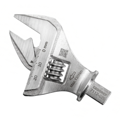 Embout à fourche réglable pour clé dynamométrique 9 x 12 mm
