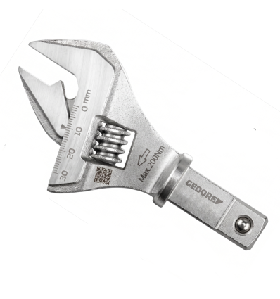Embout à fourche réglable pour clé dynamométrique 14 x 18 mm