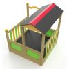 Cabane aire de jeu normée en bois Lou