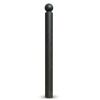 Potelet boule à mémoire de forme Gris anthracite RAL 7016