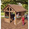 Cabane sécurisée pour aire de jeu en bois Traditionnelle