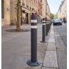 Mise en situation Potelet flexible en totalité avec platine