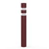 Potelet flexible en totalité Rouge brun RAL 3011