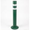 Potelet flexible en totalité Vert RAL 6029 sur platine
