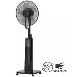 Ventilateur brumisateur industriel et tertiaire mobile