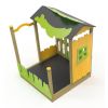 Cabane aire de jeu en bois et PEHD Mississipi