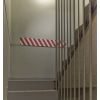 Mousse de protection murale adhésive rouge et blanc - 200 x 20 x 0,5 cm