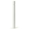 Potelet à mémoire de forme Gorge Blanc pur RAL 9010
