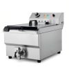 Friteuse 13L électrique avec robinet de vidange