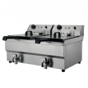 Photo : Friteuse electrique avec robinet de vidange​ 26 L
