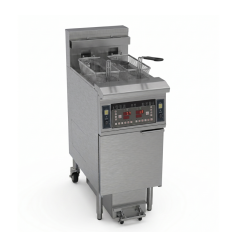 Friteuse avec filtration 2 bacs - 2 x 13L