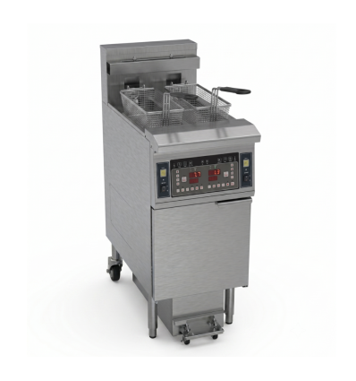 Friteuse avec filtration 2 bacs - 2 x 13L